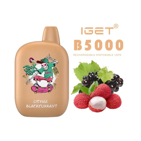 Buy Iget B5000 Lychee Blackcurrant in India